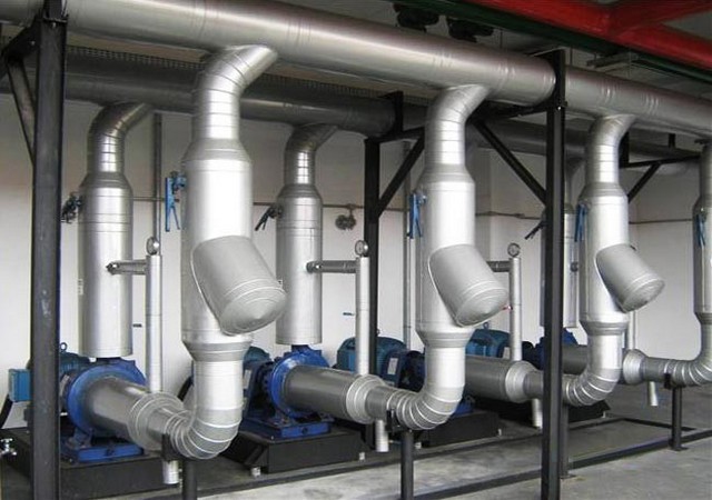 Diagrama de Sistema de Climatização Industrial